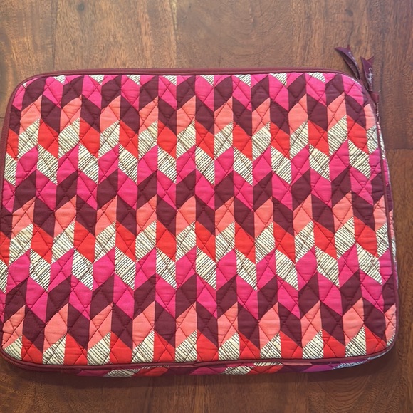 VERA BRADLEY Bohemian Quilted Chevron Laptop Padded Sleeve LIKE NEW! - Picture 8 of 9